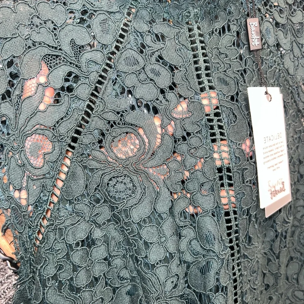 Bardot Dark Green Lace Midi Dress NWT✨ - Picture 13 of 17